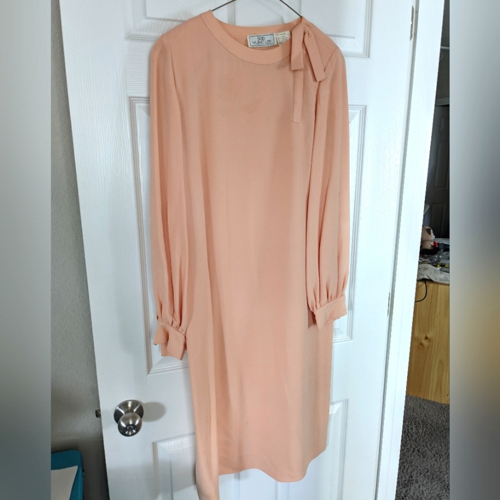Light pink cocktail dress